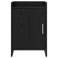 vidaXL Κομοδίνα 2 τμχ. Μαύρη Δρυς 40 x 30 x 60 cm Επεξεργασμένο Ξύλο