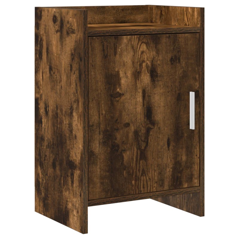vidaXL Κομοδίνα Καπνισμένο Ξύλο Δρυός 40 x 30 x 60 cm