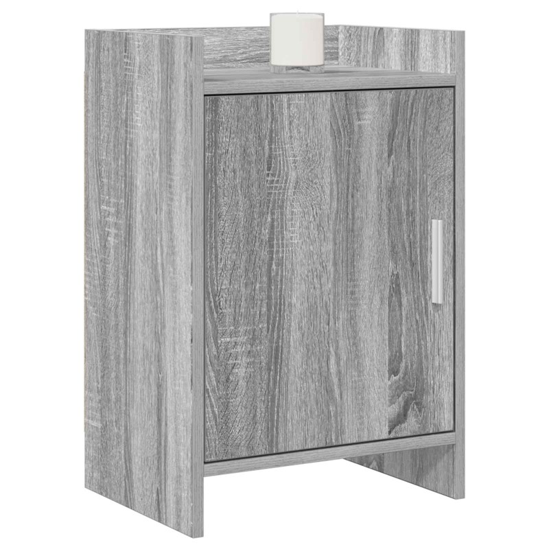 vidaXL Κομοδίνα Γκρι Sonoma 40 x 30 x 60 cm Επεξεργασμένο Ξύλο