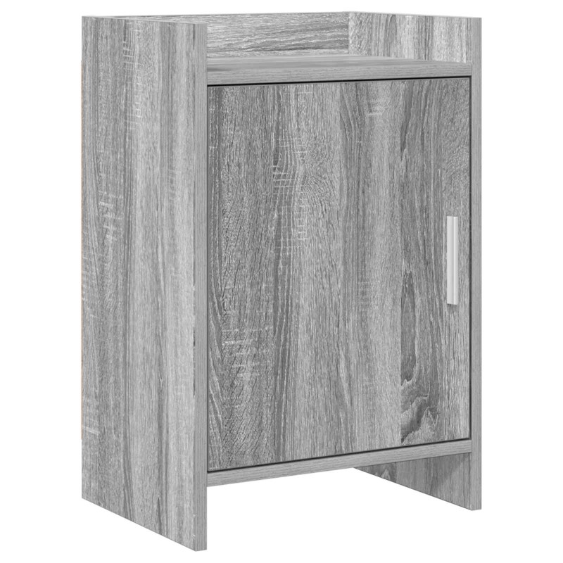 vidaXL Κομοδίνα Γκρι Sonoma 40 x 30 x 60 cm Επεξεργασμένο Ξύλο