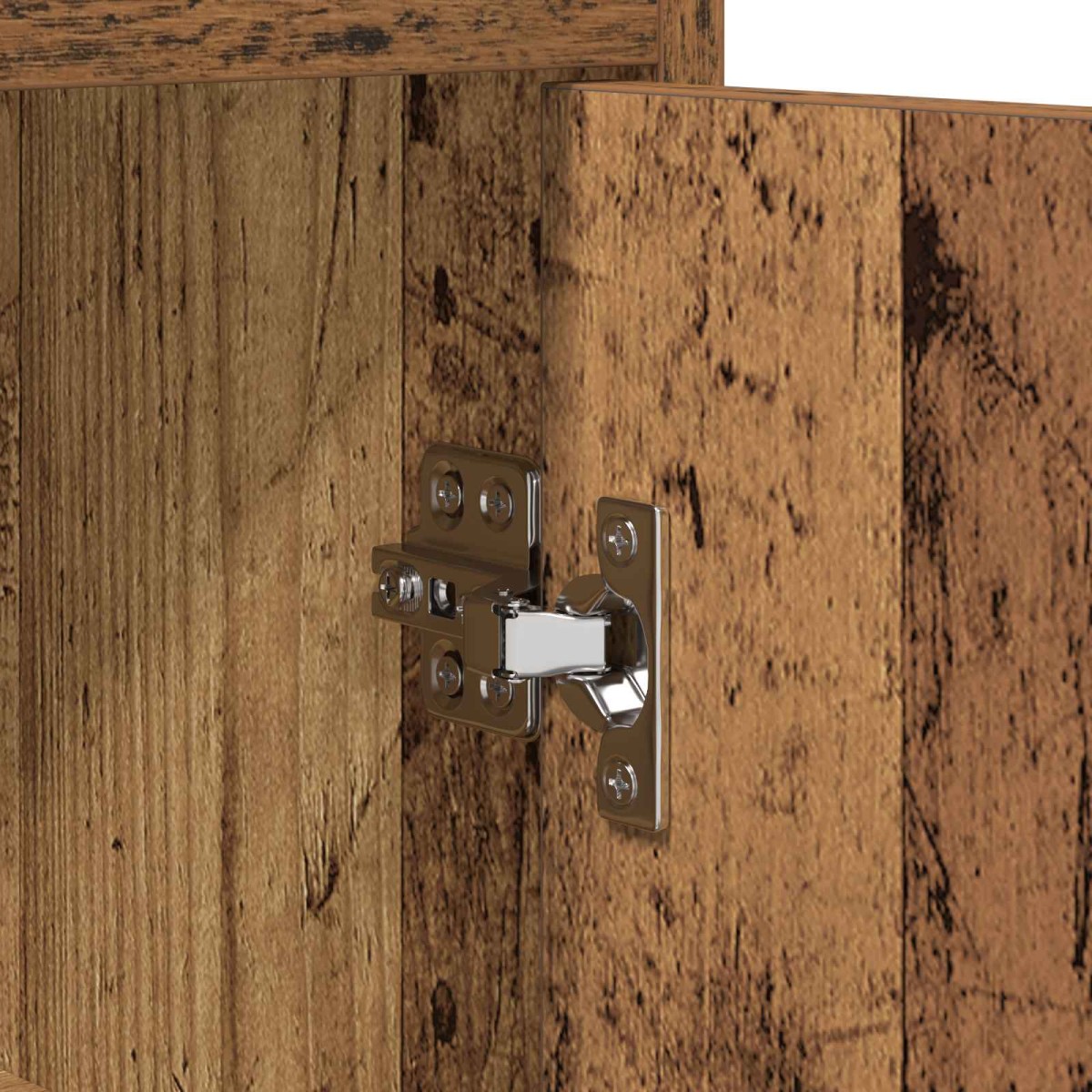 vidaXL Κομοδίνα Παλαιωμένο ξύλο 40 x 30 x 60 cm Επεξεργασμένο Ξύλο