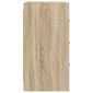 vidaXL Κομοδίνα Sonoma Δρυς 40 x 36 x 70 εκ. Επεξεργασμένο Ξύλο