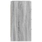 vidaXL Κομοδίνα Γκρι Sonoma 40 x 36 x 70 εκ. Επεξεργασμένο Ξύλο
