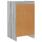 vidaXL Κομοδίνα Γκρι Sonoma 40 x 36 x 70 εκ. Επεξεργασμένο Ξύλο