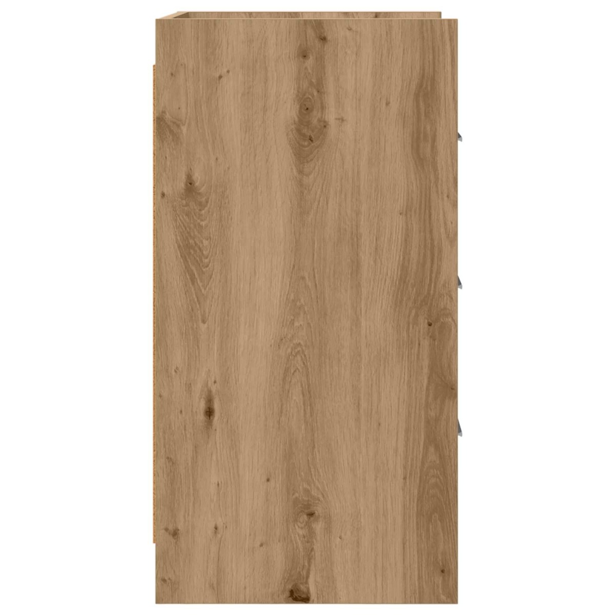 vidaXL Κομοδίνα Artisan Δρυς 40 x 36 x 70 εκ. Επεξεργασμένο Ξύλο