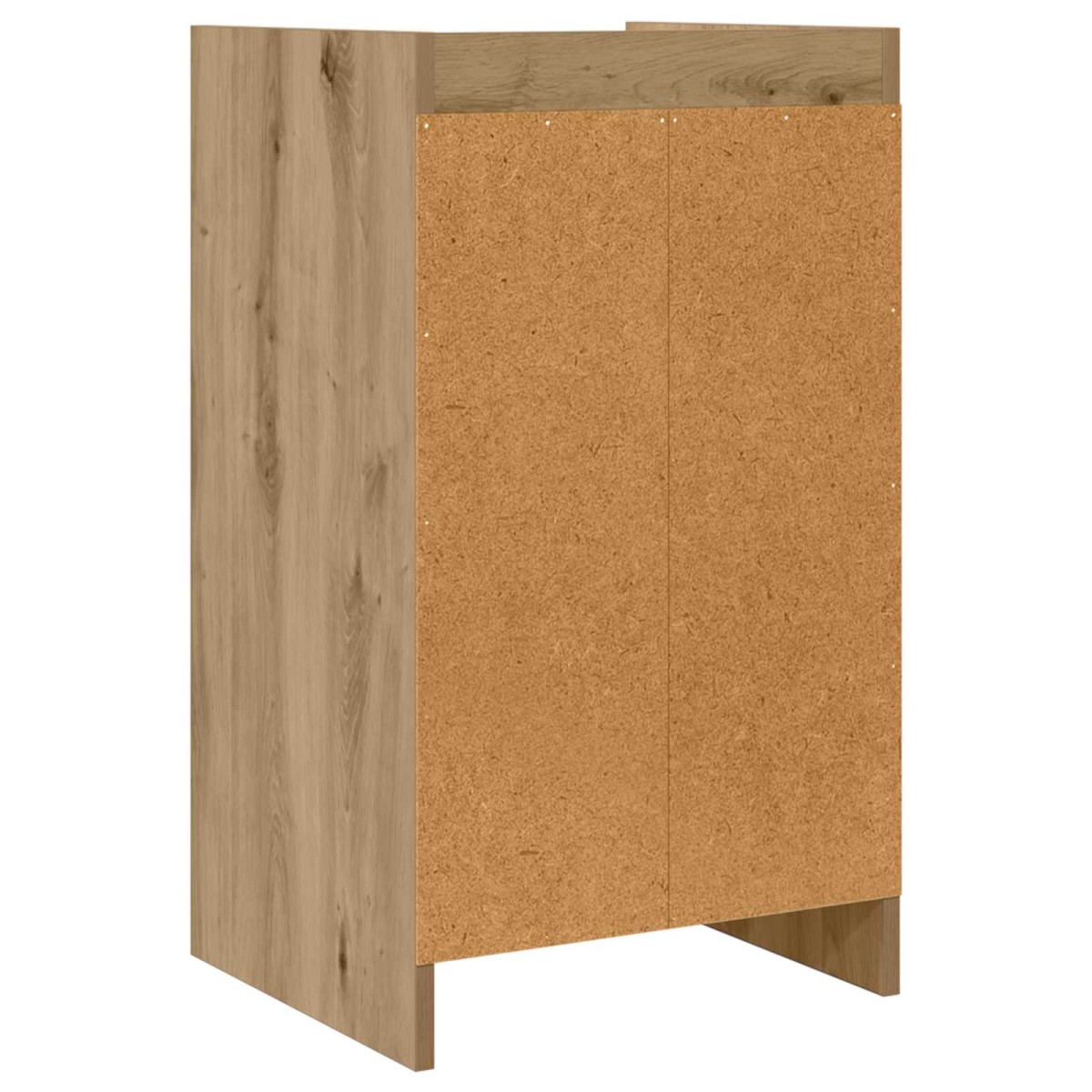 vidaXL Κομοδίνα Artisan Δρυς 40 x 36 x 70 εκ. Επεξεργασμένο Ξύλο