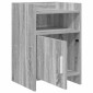 vidaXL Κομοδίνα Γκρι Sonoma 40 x 36 x 60 εκ Επεξεργασμένο Ξύλο