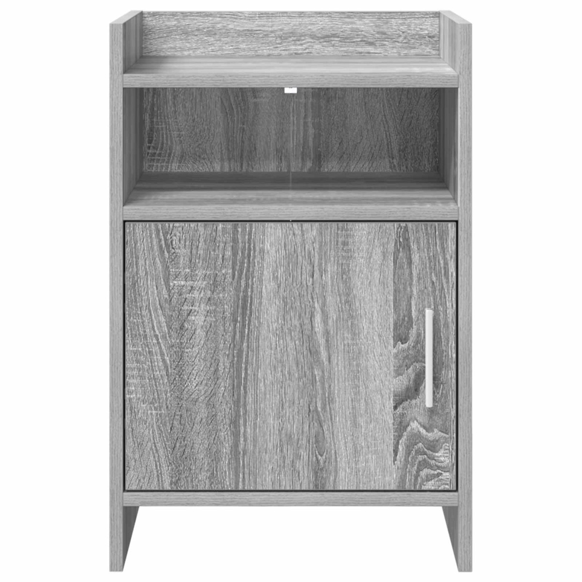 vidaXL Κομοδίνα Γκρι Sonoma 40 x 36 x 60 εκ Επεξεργασμένο Ξύλο