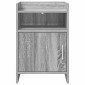 vidaXL Κομοδίνα Γκρι Sonoma 40 x 36 x 60 εκ Επεξεργασμένο Ξύλο