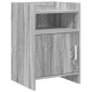 vidaXL Κομοδίνα Γκρι Sonoma 40 x 36 x 60 εκ Επεξεργασμένο Ξύλο