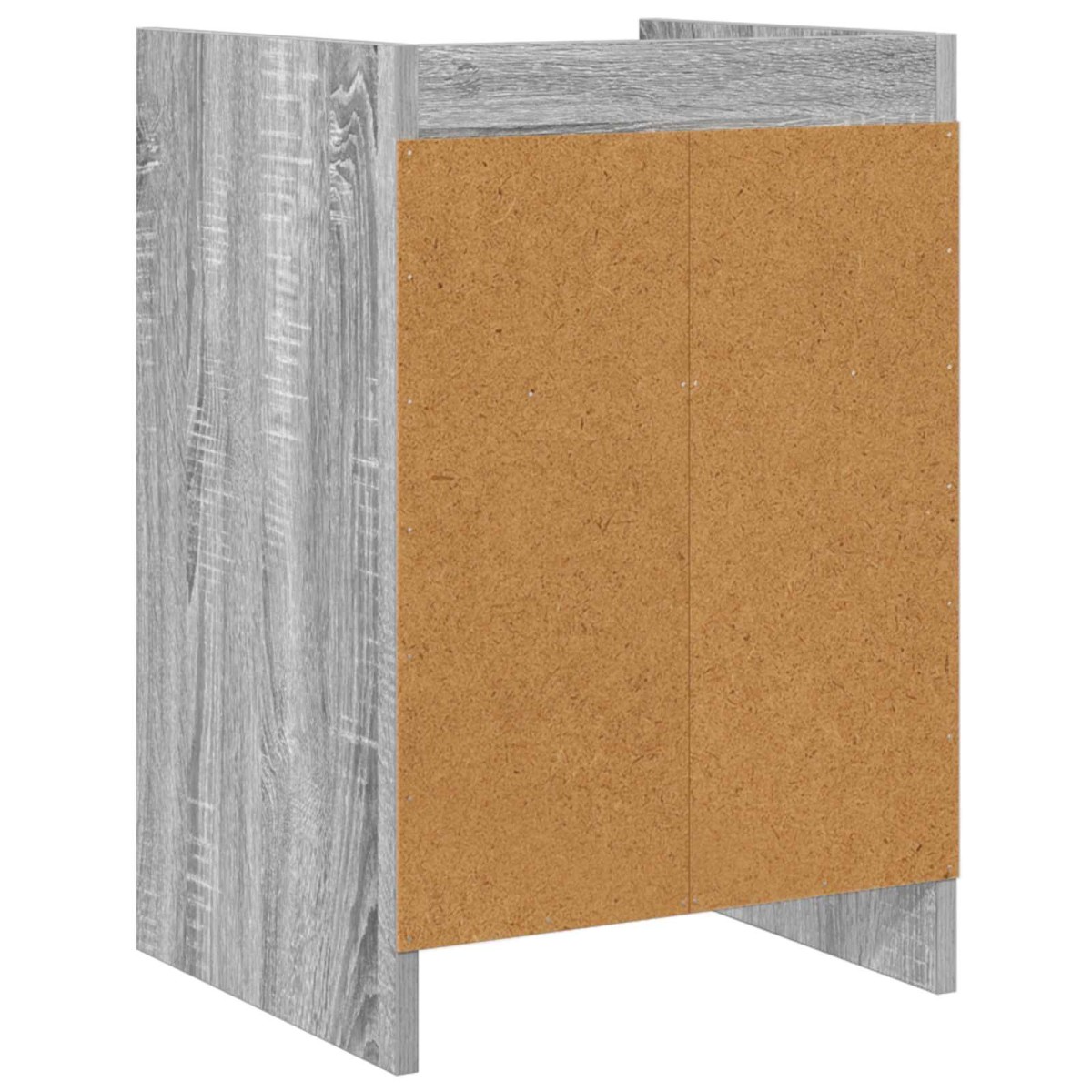 vidaXL Κομοδίνα 2 τμχ. Γκρι Sonoma 40 x 36 x 60 εκ Επεξεργασμένο Ξύλο