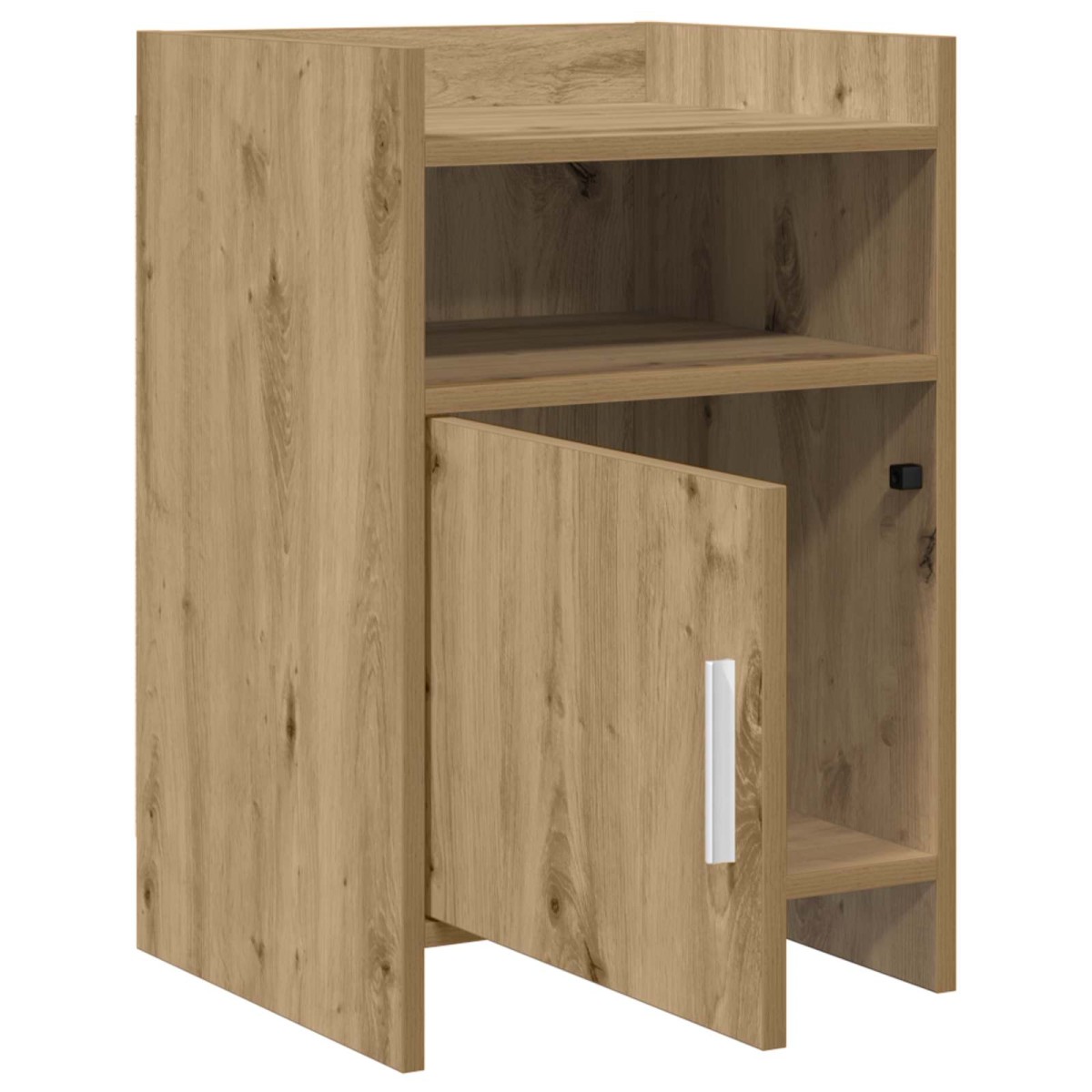 vidaXL Κομοδίνα Artisan Δρυς 40 x 36 x 60 εκ Επεξεργασμένο Ξύλο
