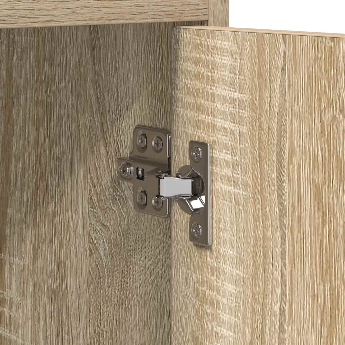 vidaXL Πλαϊνό γραφείο Sonoma Δρυς 40 x 36 x 80 εκ Επεξεργασμένο Ξύλο