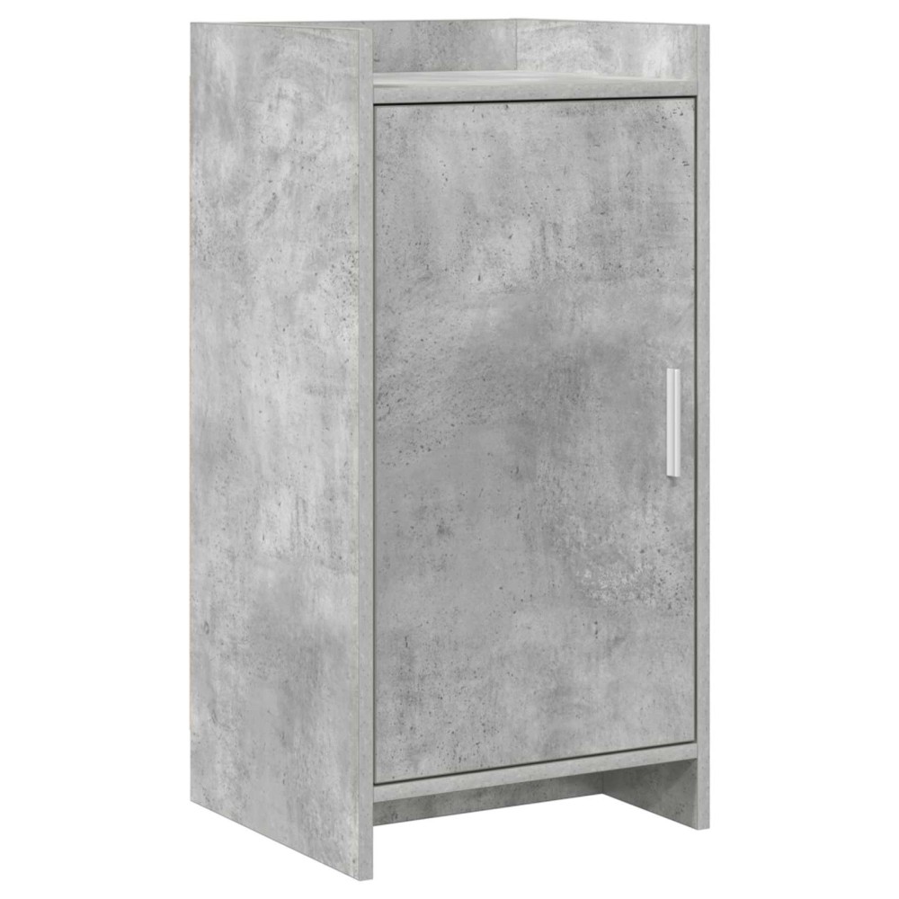 vidaXL Πλαϊνό γραφείο Γκρι Σκυροδέματος 40 x 36 x 80 εκ