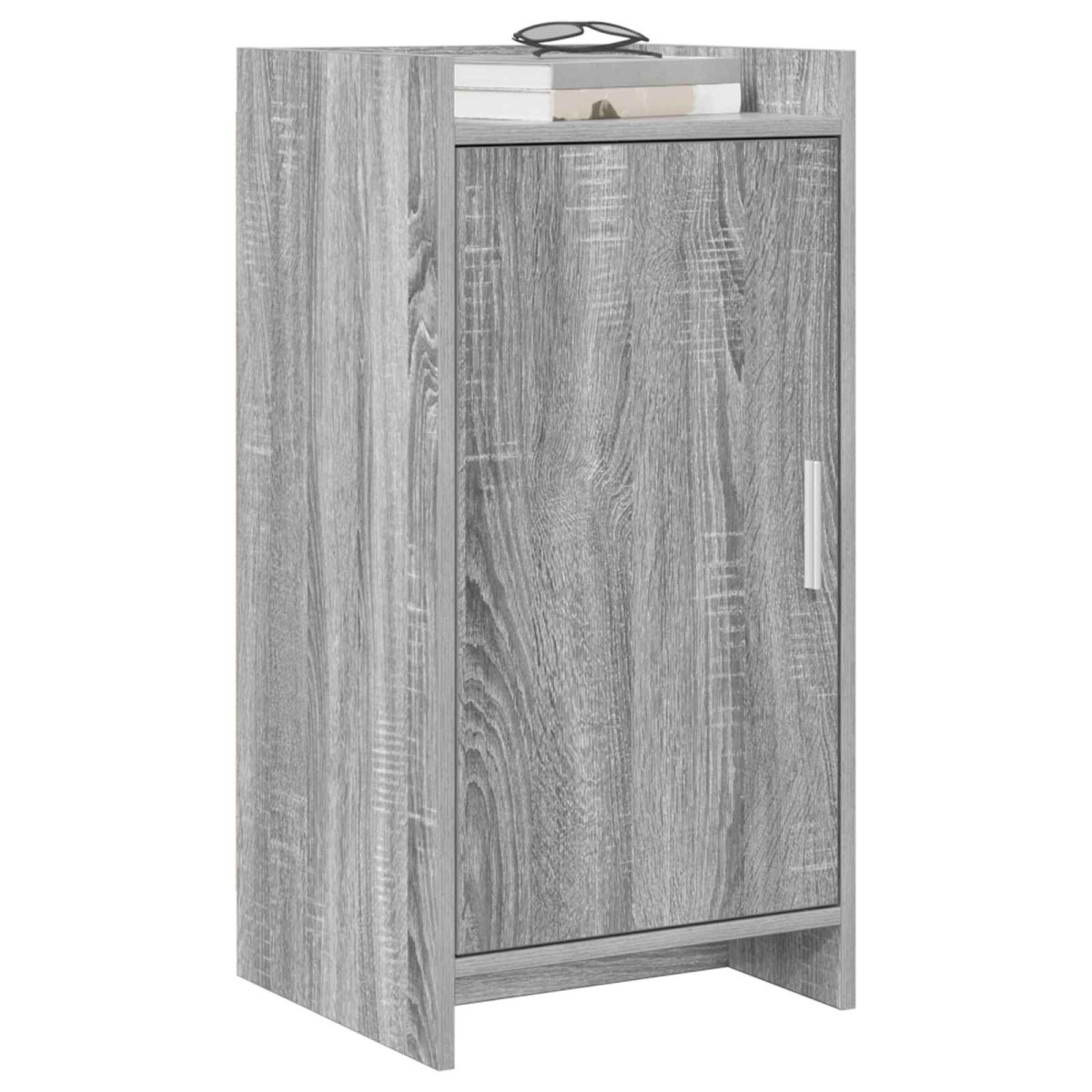 vidaXL Πλαϊνό γραφείο Γκρι Sonoma 40 x 36 x 80 εκ Επεξεργασμένο Ξύλο