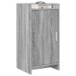 vidaXL Πλαϊνό γραφείο Γκρι Sonoma 40 x 36 x 80 εκ Επεξεργασμένο Ξύλο