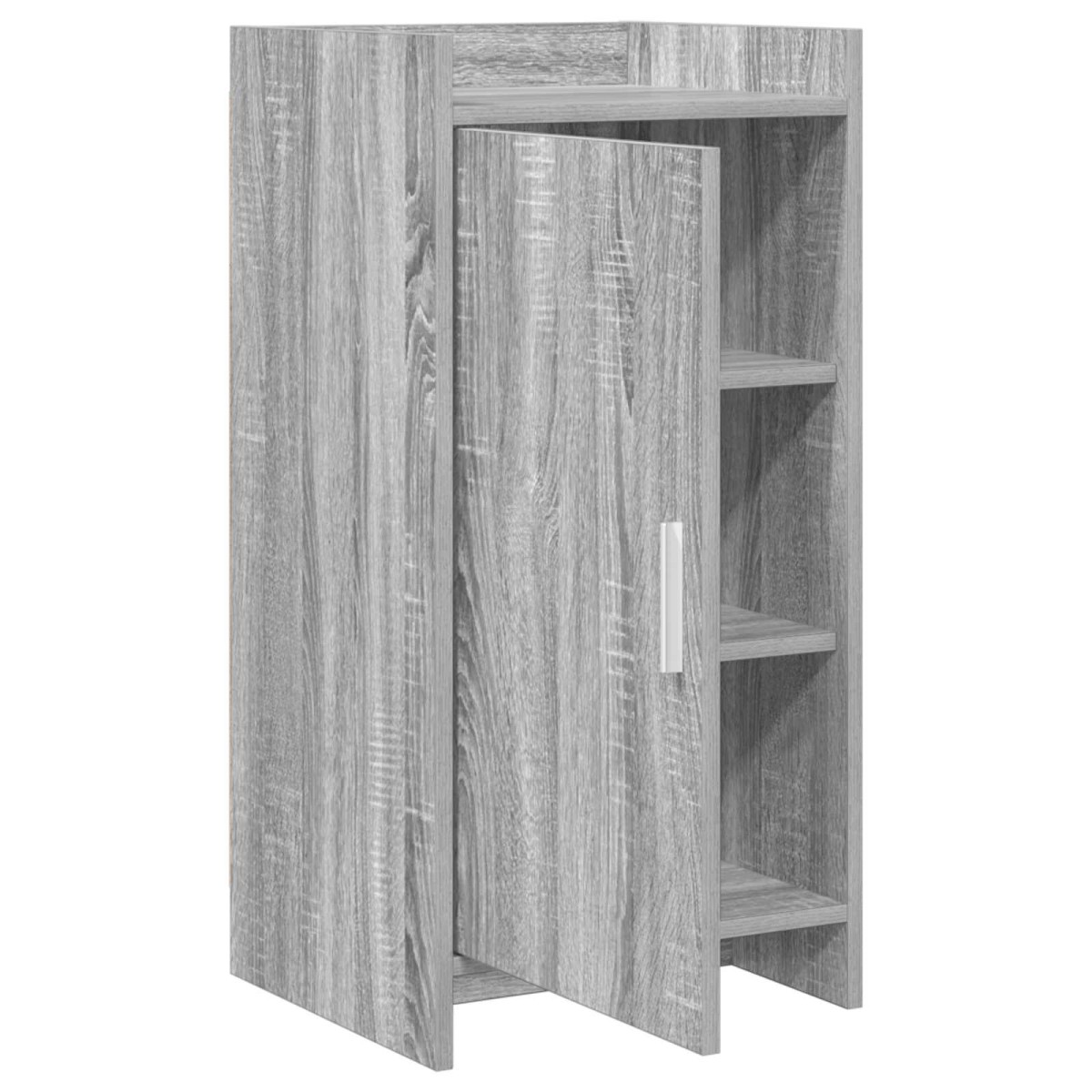 vidaXL Πλαϊνό γραφείο Γκρι Sonoma 40 x 36 x 80 εκ Επεξεργασμένο Ξύλο