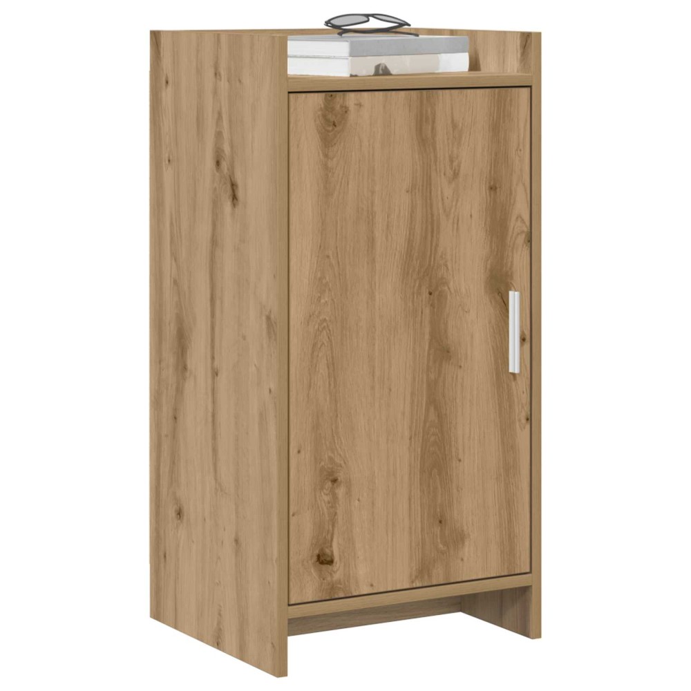 vidaXL Πλαϊνό γραφείο Artisan Δρυς 40 x 36 x 80 εκ Επεξεργασμένο Ξύλο