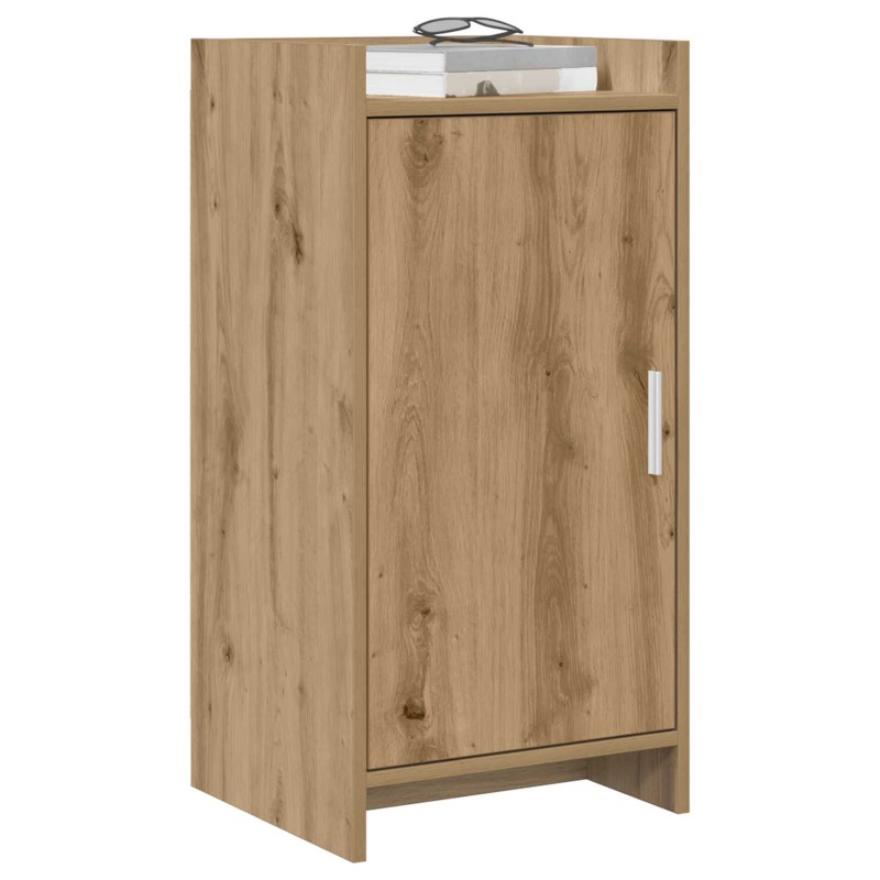 vidaXL Πλαϊνό γραφείο Artisan Δρυς 40 x 36 x 80 εκ Επεξεργασμένο Ξύλο