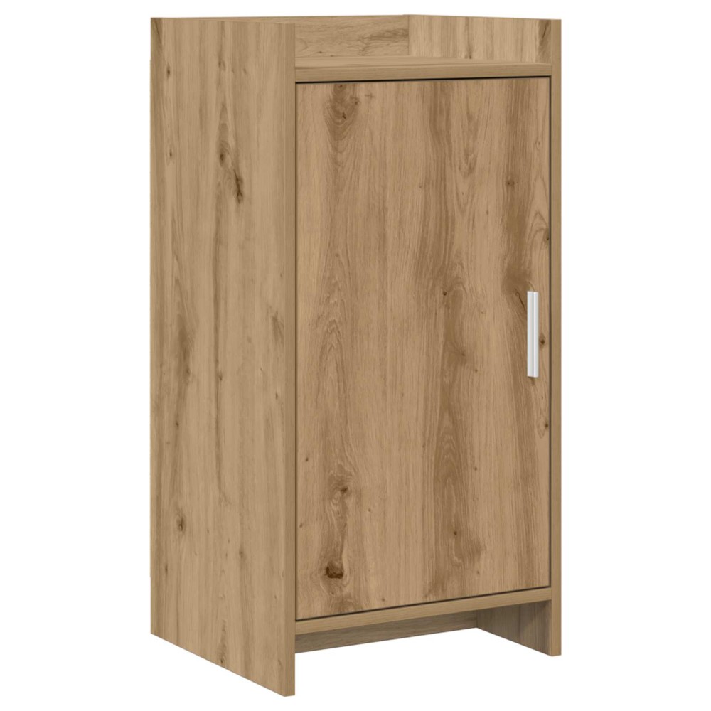 vidaXL Πλαϊνό γραφείο Artisan Δρυς 40 x 36 x 80 εκ Επεξεργασμένο Ξύλο