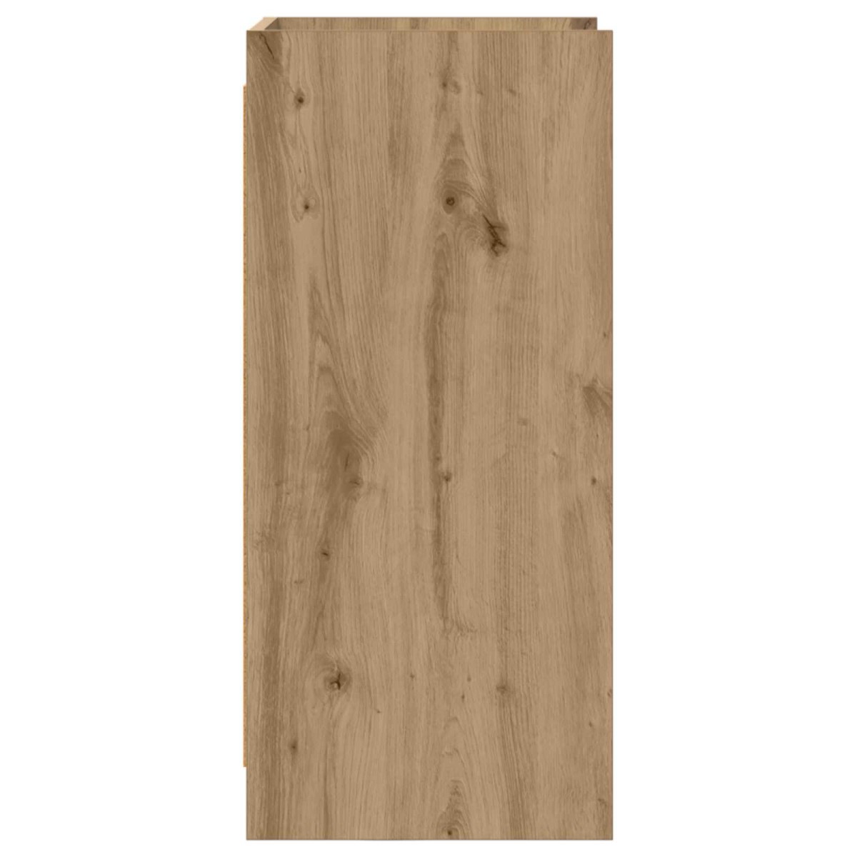 vidaXL Πλαϊνό γραφείο Artisan Δρυς 40 x 36 x 80 εκ Επεξεργασμένο Ξύλο