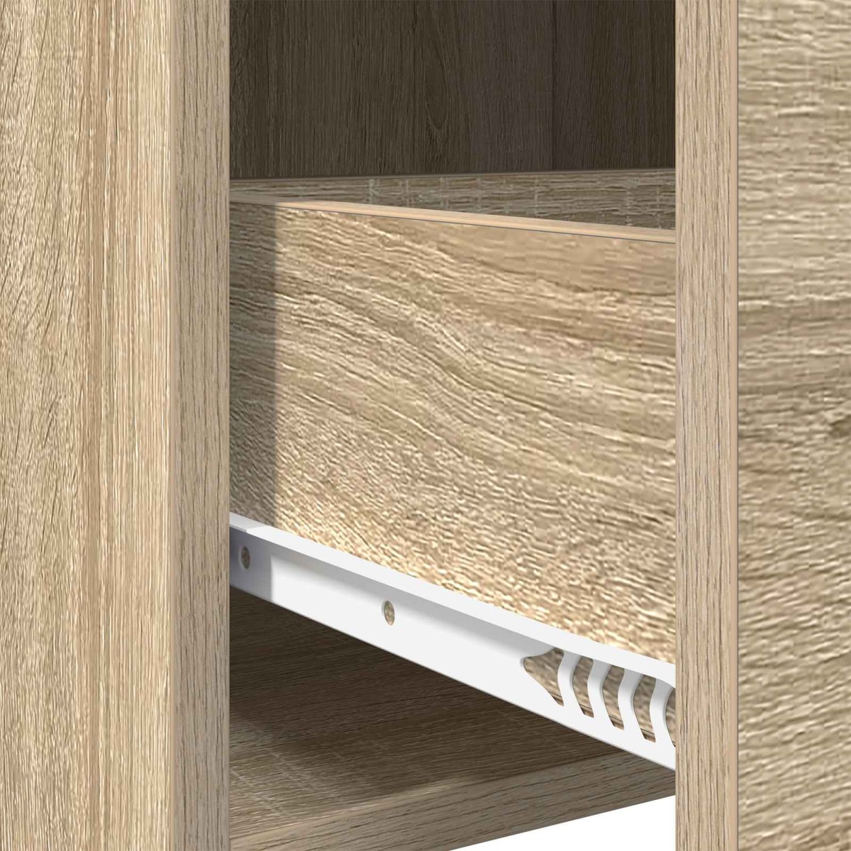 vidaXL Πλαϊνό γραφείο Sonoma Δρυς 40 x 36 x 80 εκ Επεξεργασμένο Ξύλο