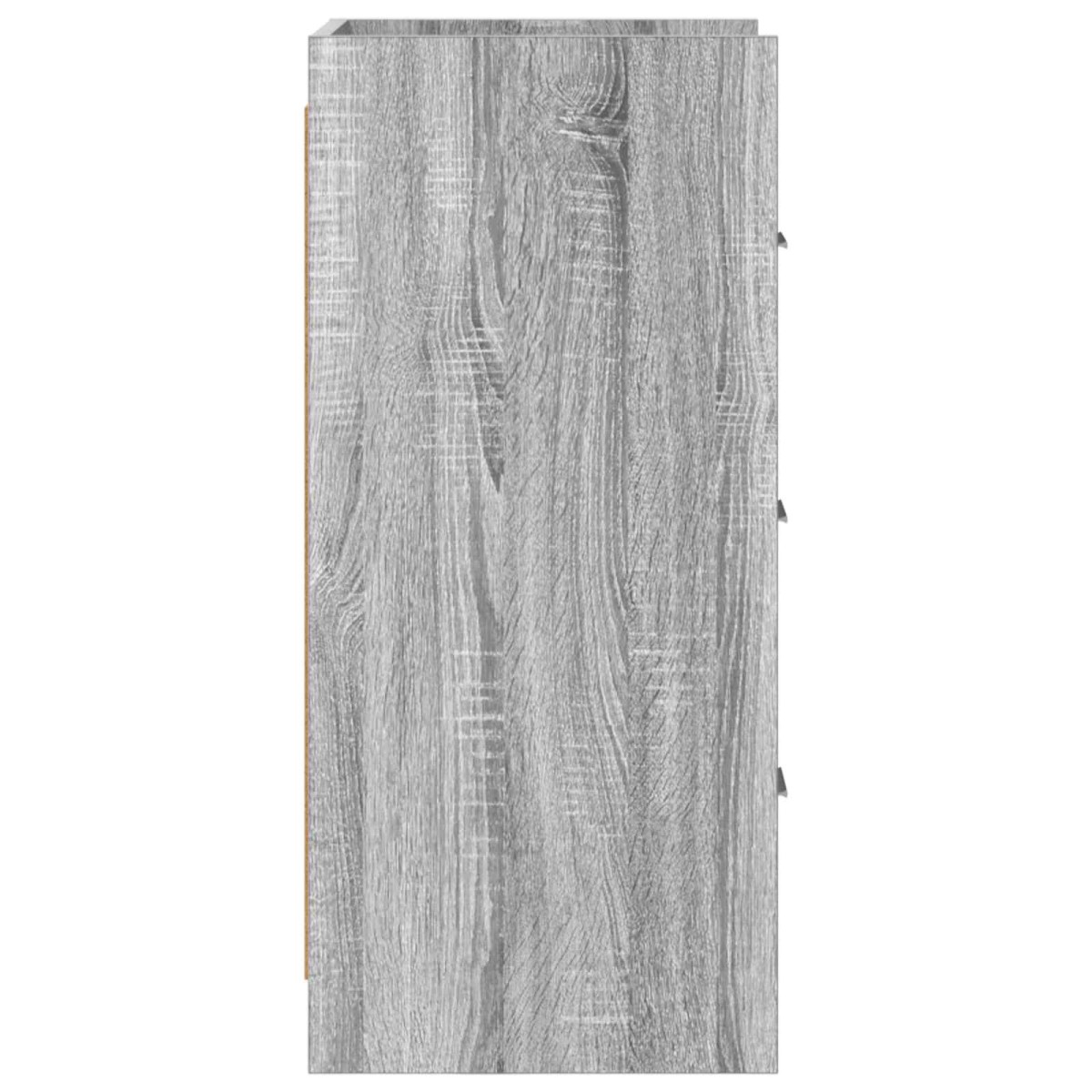 vidaXL Πλαϊνό γραφείο Γκρι Sonoma 40 x 36 x 80 εκ Επεξεργασμένο Ξύλο
