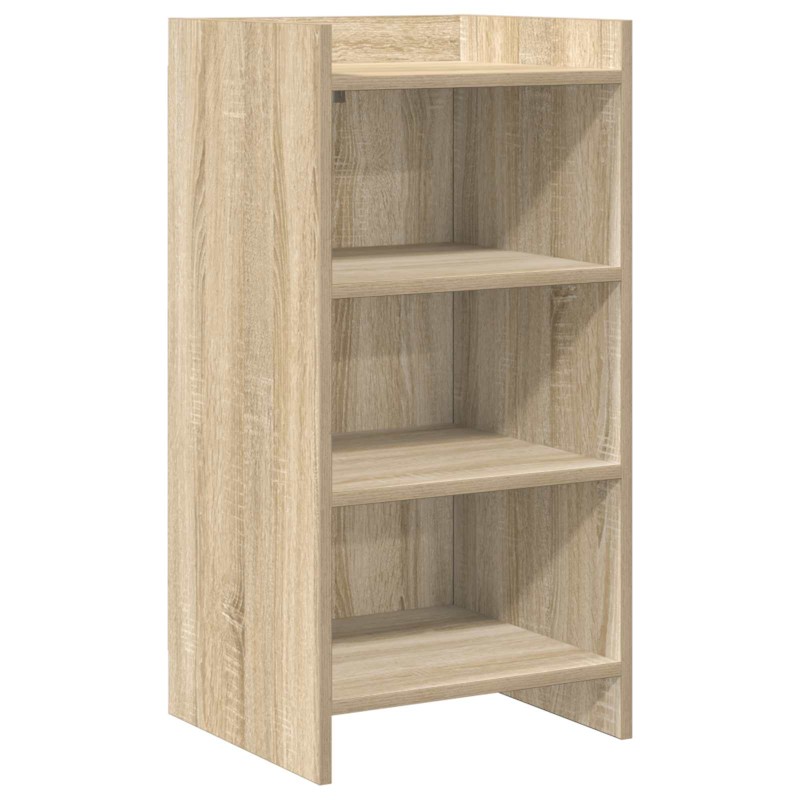 vidaXL Πλαϊνό γραφείο Sonoma Δρυς 40 x 36 x 80 εκ Επεξεργασμένο Ξύλο