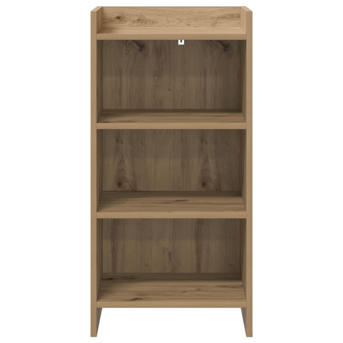 vidaXL Πλαϊνό γραφείο Artisan Δρυς 40 x 36 x 80 εκ Επεξεργασμένο Ξύλο