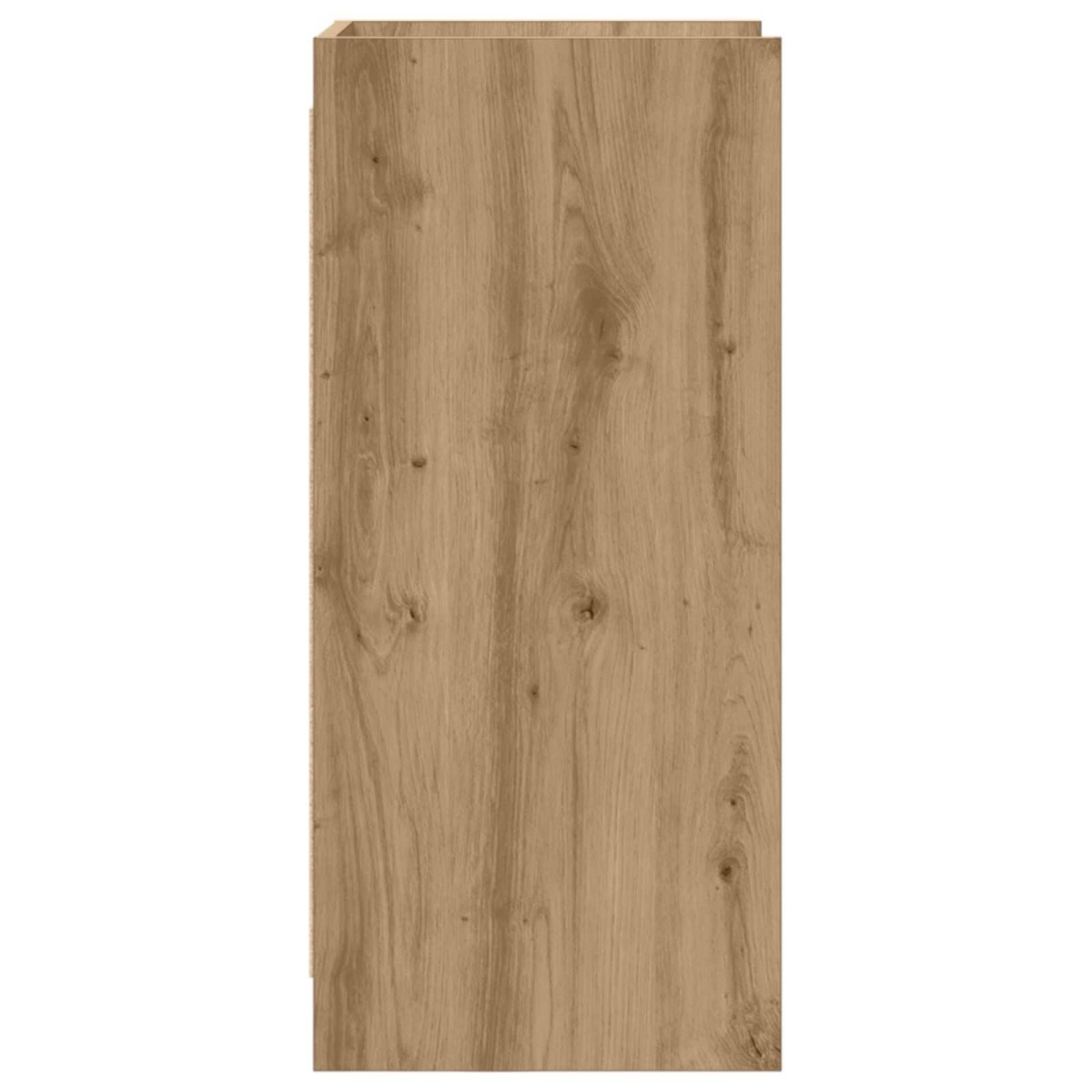 vidaXL Πλαϊνό γραφείο Artisan Δρυς 40 x 36 x 80 εκ Επεξεργασμένο Ξύλο