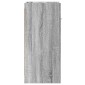 vidaXL Πλαϊνό γραφείο Γκρι Sonoma 40 x 36 x 80 εκ Επεξεργασμένο Ξύλο