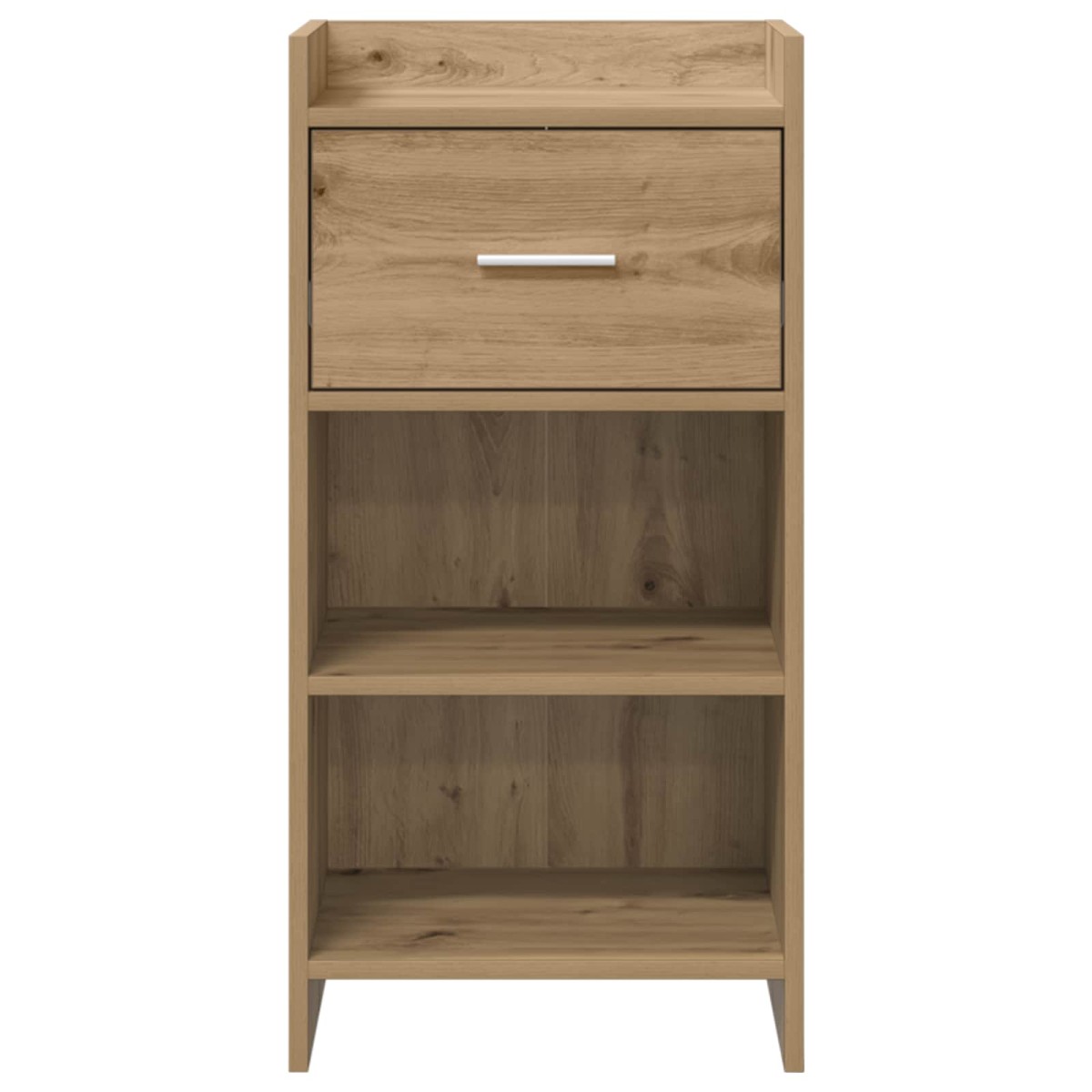 vidaXL Πλαϊνό γραφείο Artisan Δρυς 40 x 36 x 80 εκ Επεξεργασμένο Ξύλο