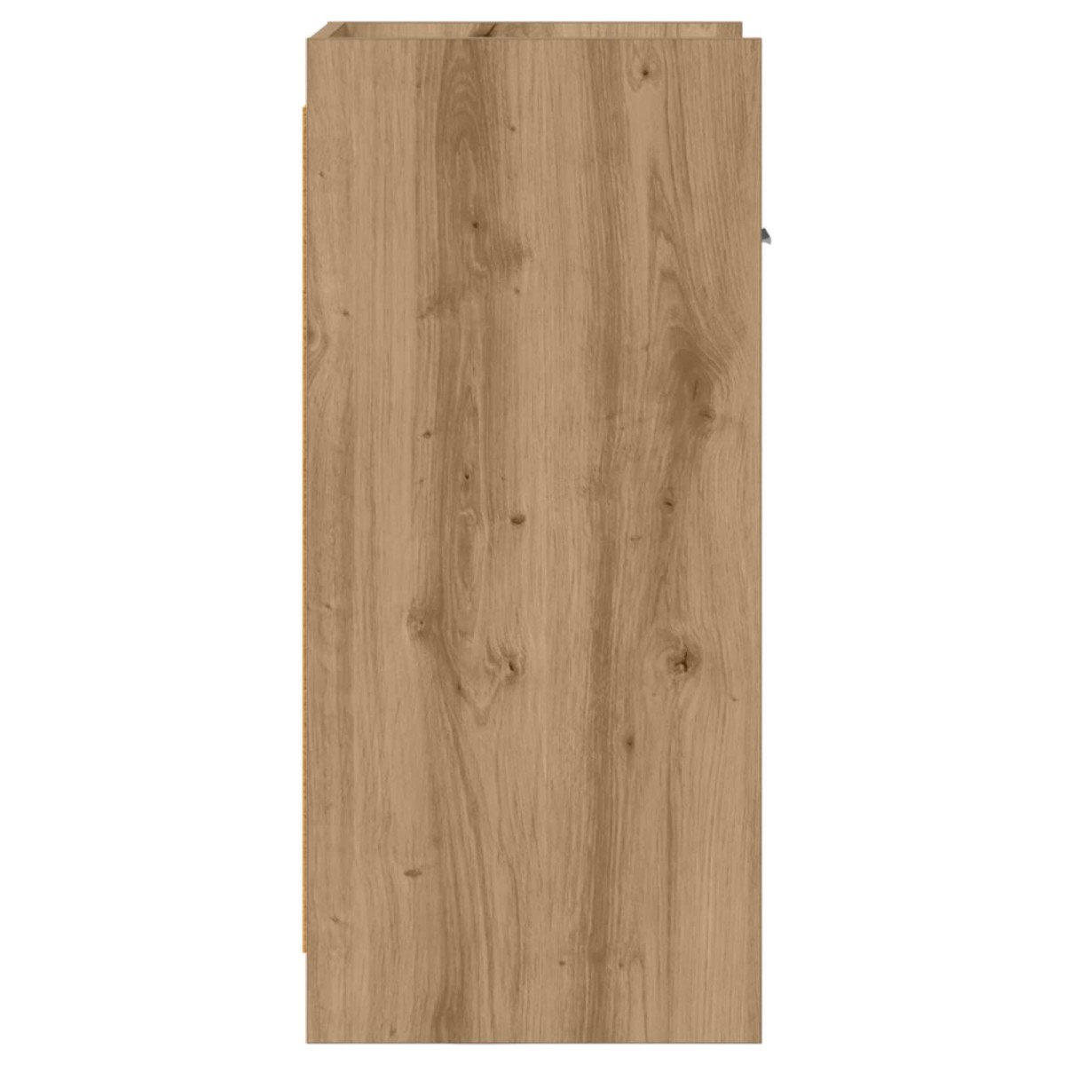 vidaXL Πλαϊνό γραφείο Artisan Δρυς 40 x 36 x 80 εκ Επεξεργασμένο Ξύλο