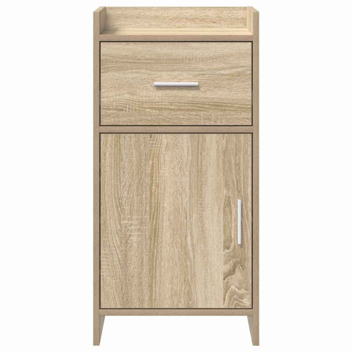 vidaXL Πλαϊνό γραφείο Sonoma Δρυς 40 x 36 x 80 εκ Επεξεργασμένο Ξύλο