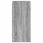 vidaXL Πλαϊνό γραφείο Γκρι Sonoma 40 x 36 x 80 εκ Επεξεργασμένο Ξύλο