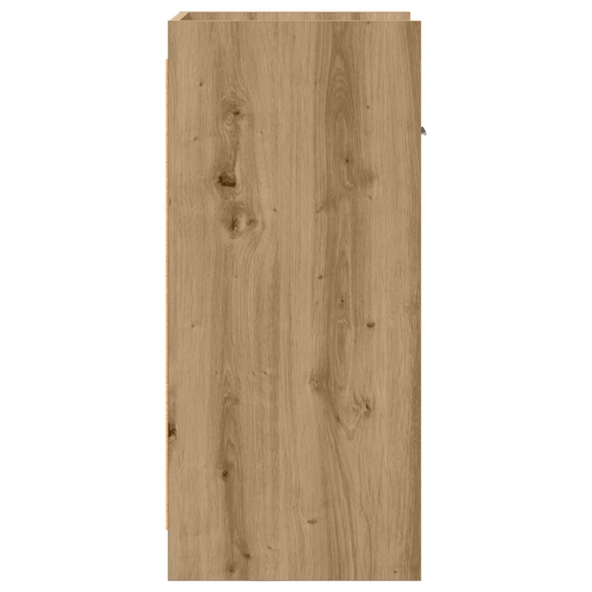 vidaXL Πλαϊνό γραφείο Artisan Δρυς 40 x 36 x 80 εκ Επεξεργασμένο Ξύλο