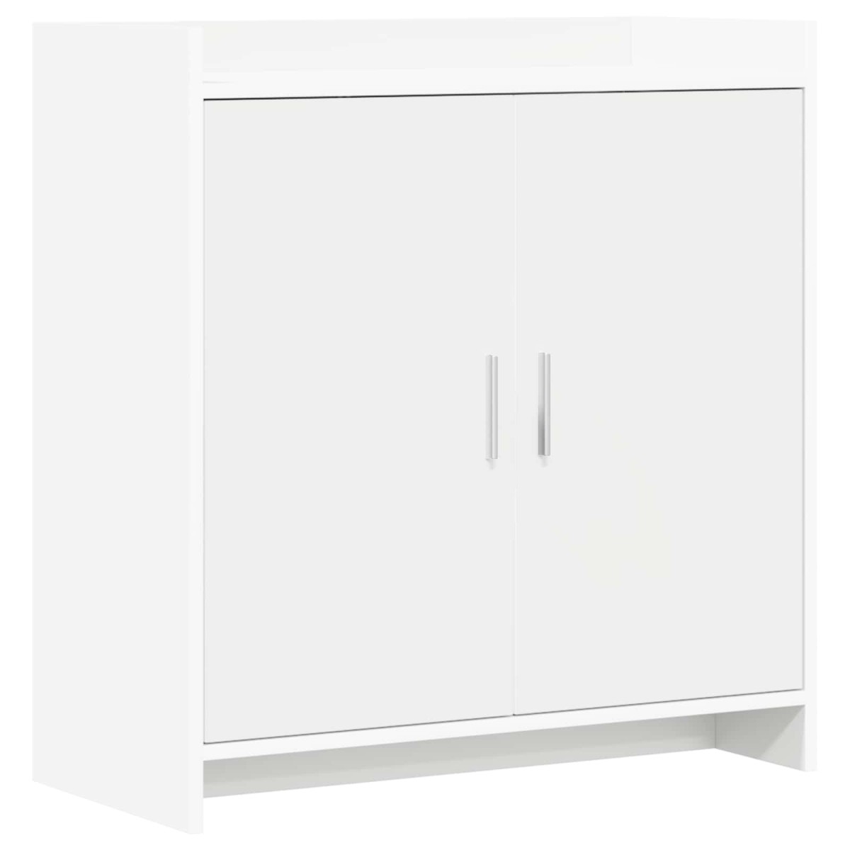 vidaXL Πλαϊνό γραφείο Λευκό 72 x 36 x 80 εκ. Επεξεργασμένο Ξύλο