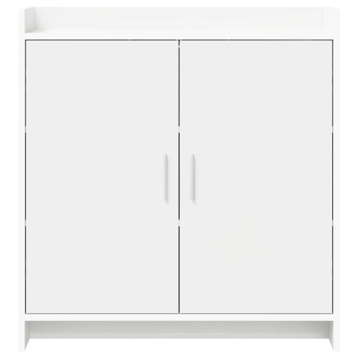 vidaXL Πλαϊνό γραφείο Λευκό 72 x 36 x 80 εκ. Επεξεργασμένο Ξύλο