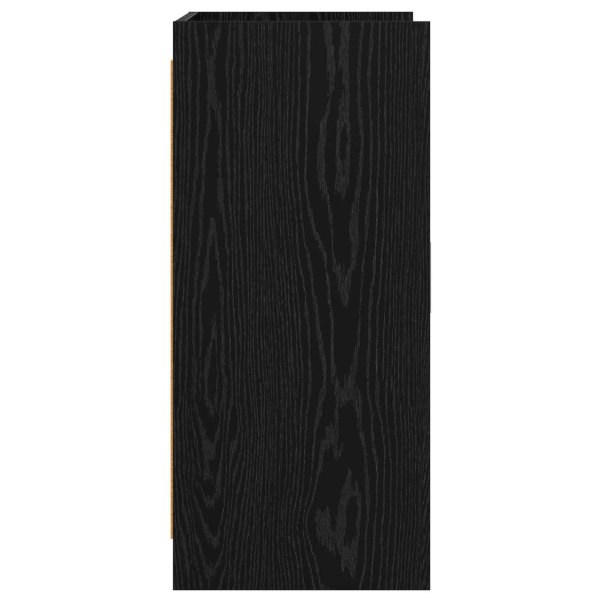 vidaXL Πλαϊνό γραφείο Μαύρη Δρυς 72 x 36 x 80 εκ. Επεξεργασμένο Ξύλο
