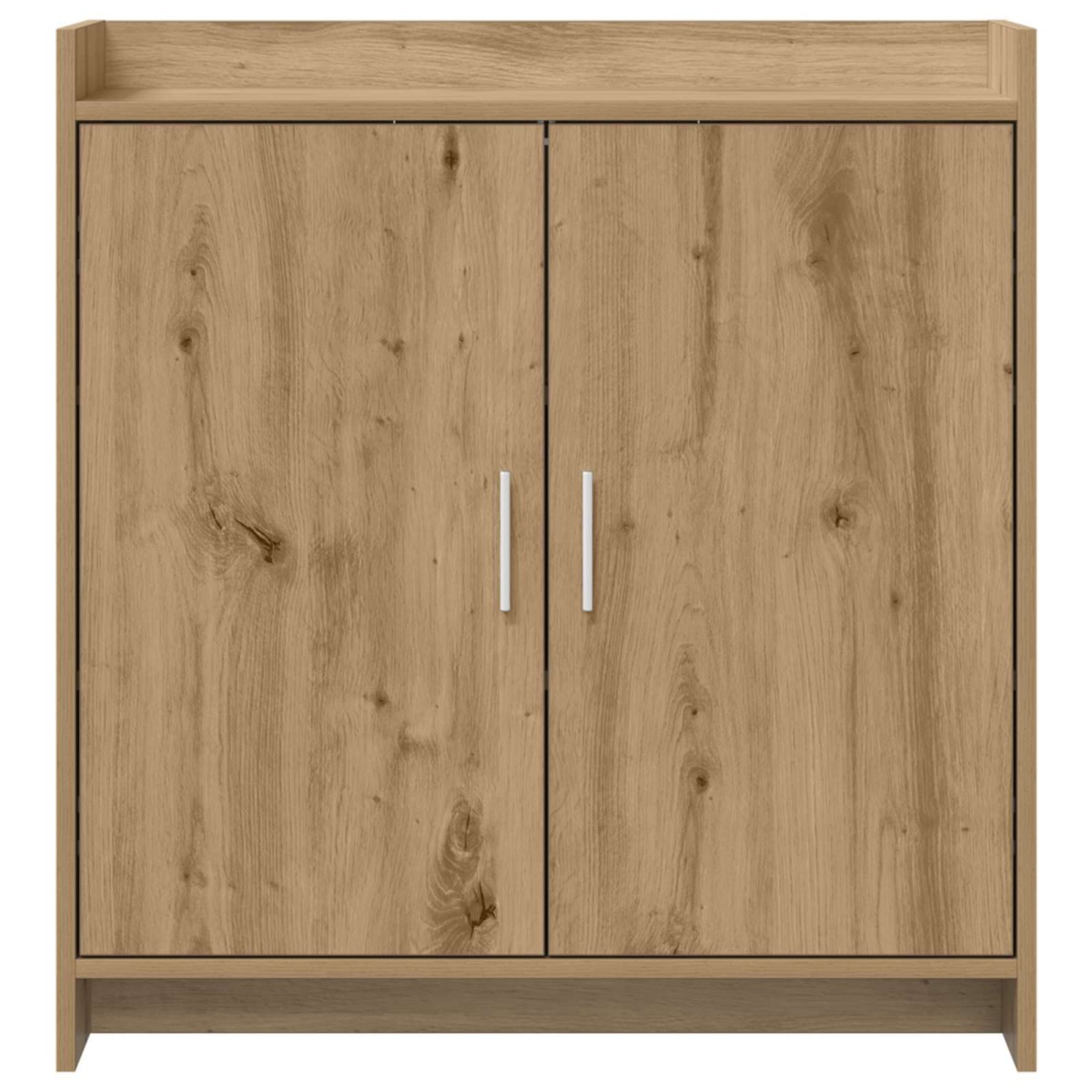 vidaXL Πλαϊνό γραφείο Artisan Δρυς 72 x 36 x 80 εκ. Επεξεργασμένο Ξύλο