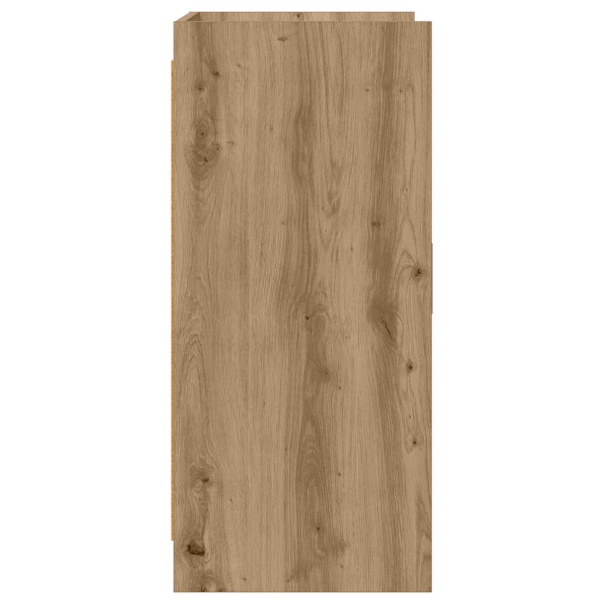 vidaXL Πλαϊνό γραφείο Artisan Δρυς 72 x 36 x 80 εκ. Επεξεργασμένο Ξύλο