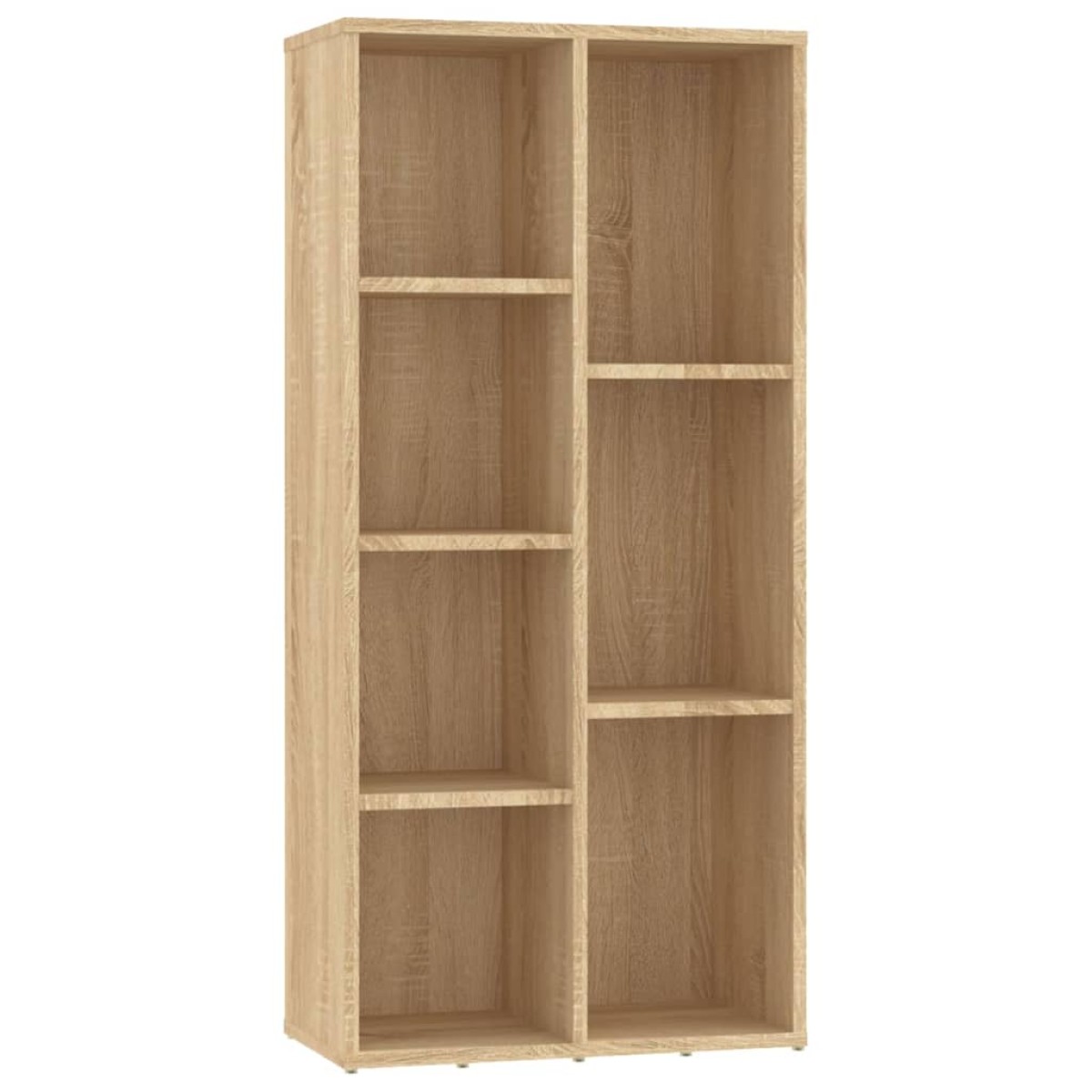 vidaXL Βιβλιοθήκη Χρώμα Sonoma Δρυς 50x25x106 εκ. από Μοριοσανίδα