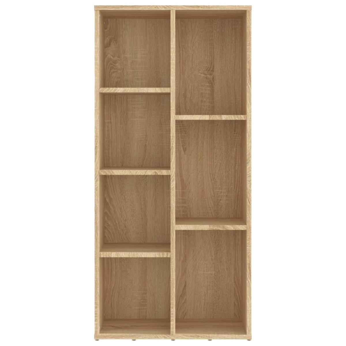 vidaXL Βιβλιοθήκη Χρώμα Sonoma Δρυς 50x25x106 εκ. από Μοριοσανίδα