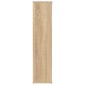 vidaXL Βιβλιοθήκη Χρώμα Sonoma Δρυς 50x25x106 εκ. από Μοριοσανίδα