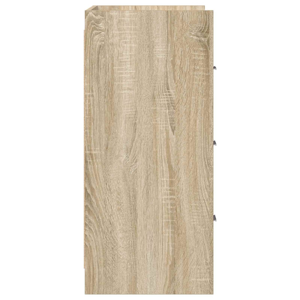 vidaXL Πλαϊνό γραφείο Sonoma Δρυς 75 x 33 x 80 εκ Επεξεργασμένο Ξύλο