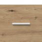 vidaXL Πλαϊνό γραφείο Artisan Δρυς 75 x 33 x 80 εκ Επεξεργασμένο Ξύλο