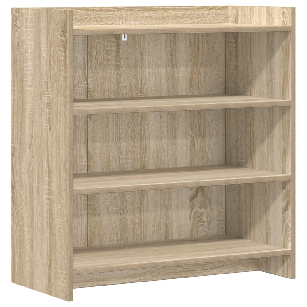 vidaXL Πλαϊνό γραφείο Sonoma Δρυς 75 x 36 x 80 εκ Επεξεργασμένο Ξύλο