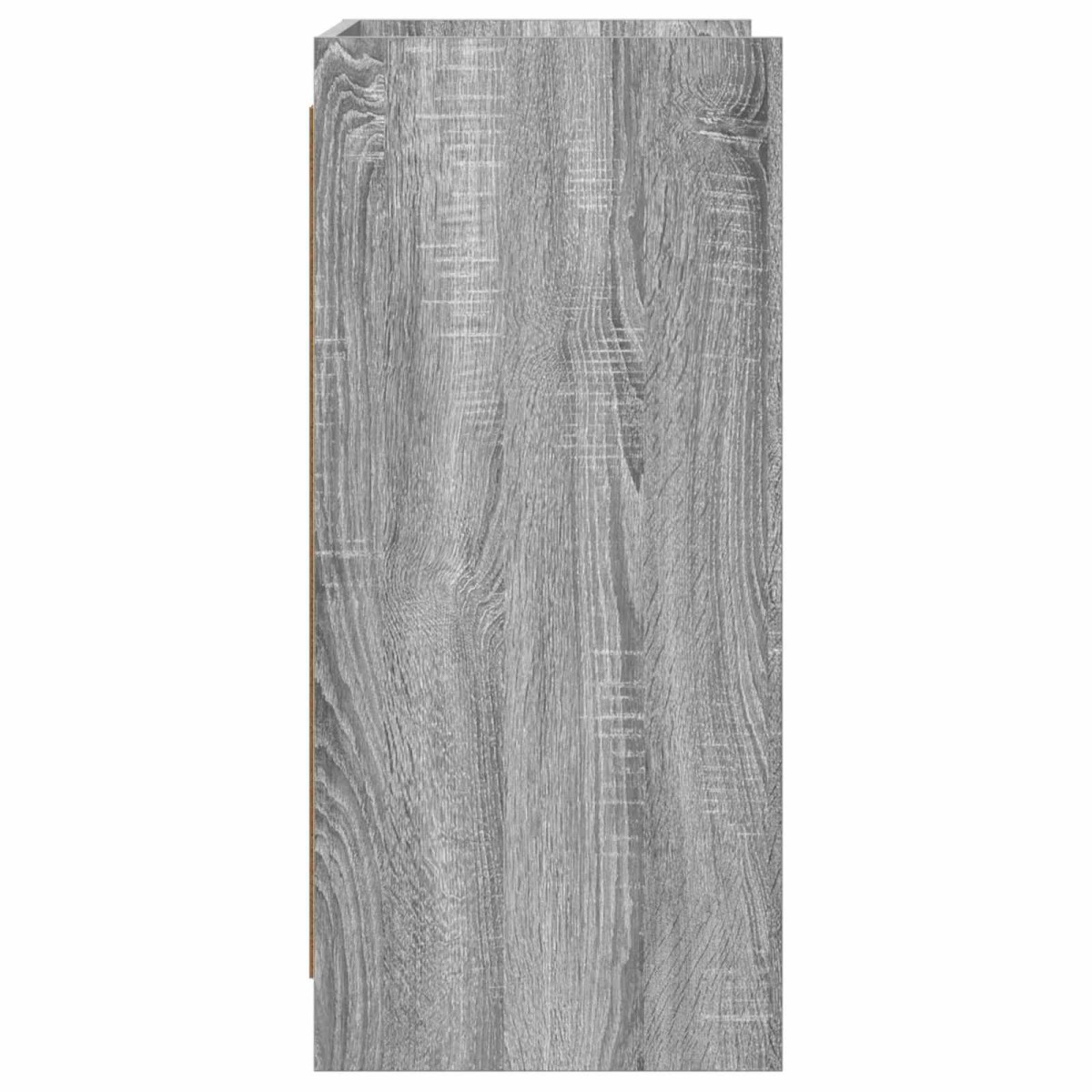 vidaXL Πλαϊνό γραφείο Γκρι Sonoma 75 x 36 x 80 εκ Επεξεργασμένο Ξύλο