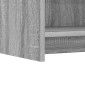 vidaXL Πλαϊνό γραφείο Γκρι Sonoma 75 x 36 x 80 εκ Επεξεργασμένο Ξύλο