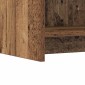 vidaXL Πλαϊνό γραφείο Παλαιωμένο ξύλο 75 x 36 x 80 εκ